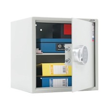 Mebel seyfi Aiko T-40 EL, elektron kodlu, boz, 401x400x356 mm