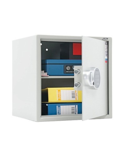 Mebel seyfi Aiko T-40 EL, elektron kodlu, boz, 401x400x356 mm