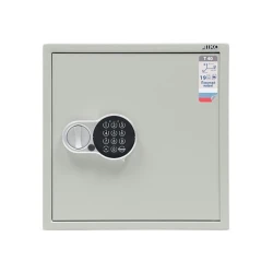 Мебельный сейф Aiko T-40 EL, электронный кодовый, серый, 401x400x356 мм