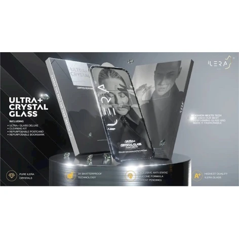Защитное стекло iLera Ultra+ Crystal для Apple iPhone 15 Pro Max White Защитное стекло iLera Ultra+ Crystal для Apple iPhone 15 Pro Max White