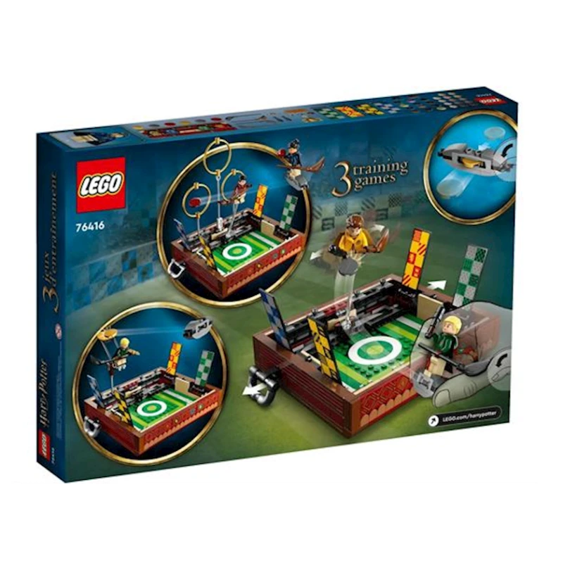 Конструктор LEGO Harry Potter Сундук для квиддича 76416, 9+ лет, 599 элементов