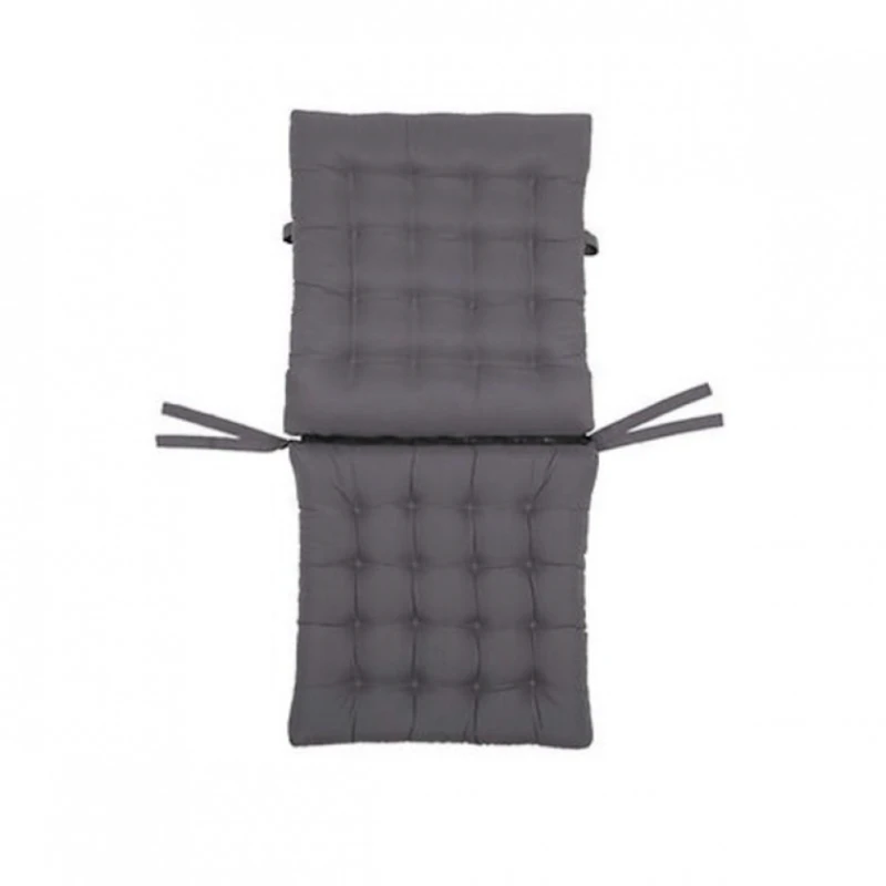 Подушка для стула Oeko-Tex Lavanda Gold, 45x95 см, микрофибра, черная Подушка для стула Oeko-Tex Lavanda Gold, 45x95 см, микрофибра, черная