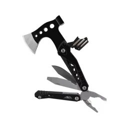 Multialət kempinq və ov üçün, 15-i 1-də, 16x20 sm, qara Multialət kempinq və ov üçün, 15-i 1-də, 16x20 sm, qara