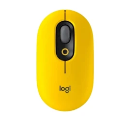 Мышь Logitech Wireless POP Mouse with emoji Yellow