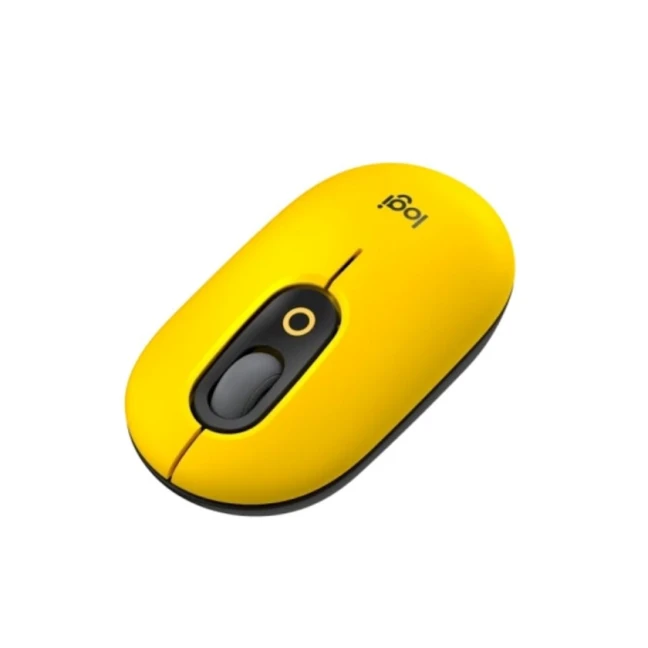 Мышь Logitech Wireless POP Mouse with emoji Yellow