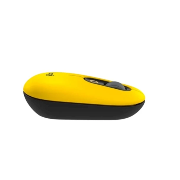 Мышь Logitech Wireless POP Mouse with emoji Yellow