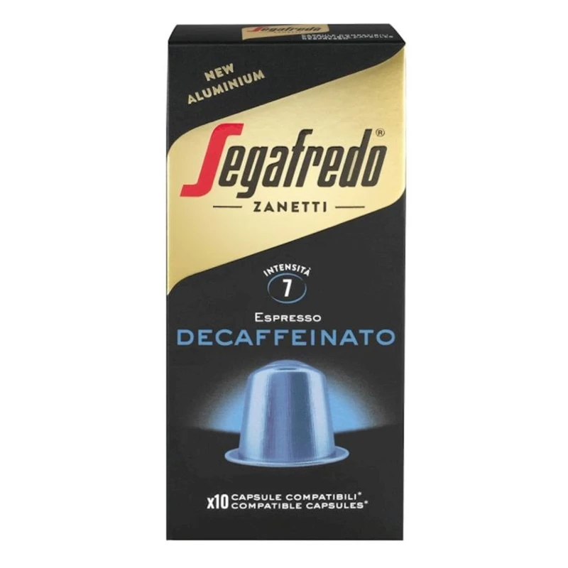 Кофе в капсулах Segafredo Espresso Decaffeinato, 5.1 г x 10 шт Кофе в капсулах Segafredo Espresso Decaffeinato, 5.1 г x 10 шт