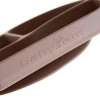 Boşqab Babyjem, 19х17 sm, silikon, 6+ ay, qəhvəyi Boşqab Babyjem, 19х17 sm, silikon, 6+ ay, qəhvəyi