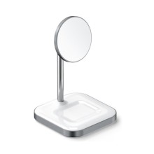 Simsiz yükləmə cihazı Satechi Aluminum 2-si 1-də Magnetic Wireless Charging Stand Space Grey (ST-WMCS2M)
