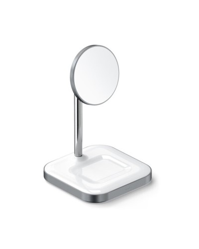 Simsiz yükləmə cihazı Satechi Aluminum 2-si 1-də Magnetic Wireless Charging Stand Space Grey (ST-WMCS2M)