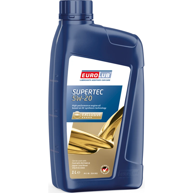 Масло моторное Eurolub Supertec 5W-20, 1 л