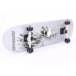 Скейтборд SK-805, унисекс, черный/серебристый Скейтборд SK-805, унисекс, черный/серебристый