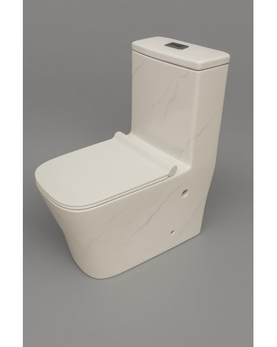 Unitaz Caesar 1170 L Monoblok, ağ