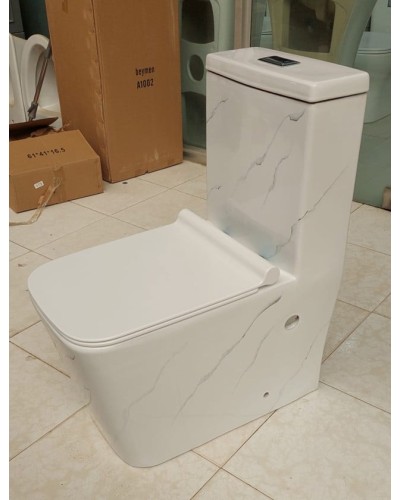 Unitaz Caesar 1170 L Monoblok, ağ