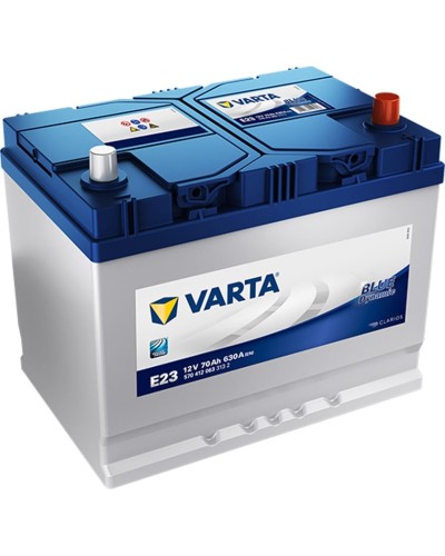 Avtomobil akkumulyatoru Varta 70Ah 630A R+ - VARTA E23 70 AH R+ ASİA