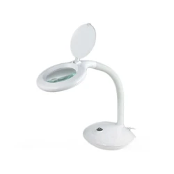 Настольный светильник с лупой 8091, белый Настольный светильник с лупой 8091, белый