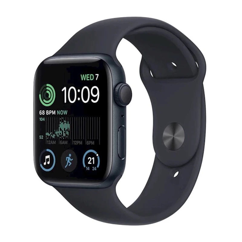 Смарт-часы Apple Watch SE 2 2022 GPS 44mm Midnight Aluminium Case with Midnight Sport Band Regular (MNTG3LL\A) Смарт-часы Apple Watch SE 2 2022 GPS 44mm Midnight Aluminium Case with Midnight Sport Band Regular (MNTG3LL\A)