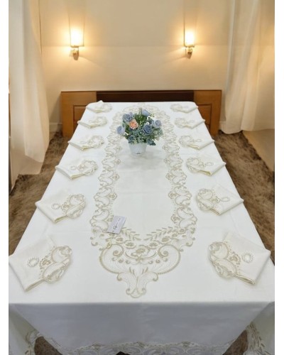 Süfrə Luxe Cotton, pambıq, yumşaq, davamlı - LX-MX632