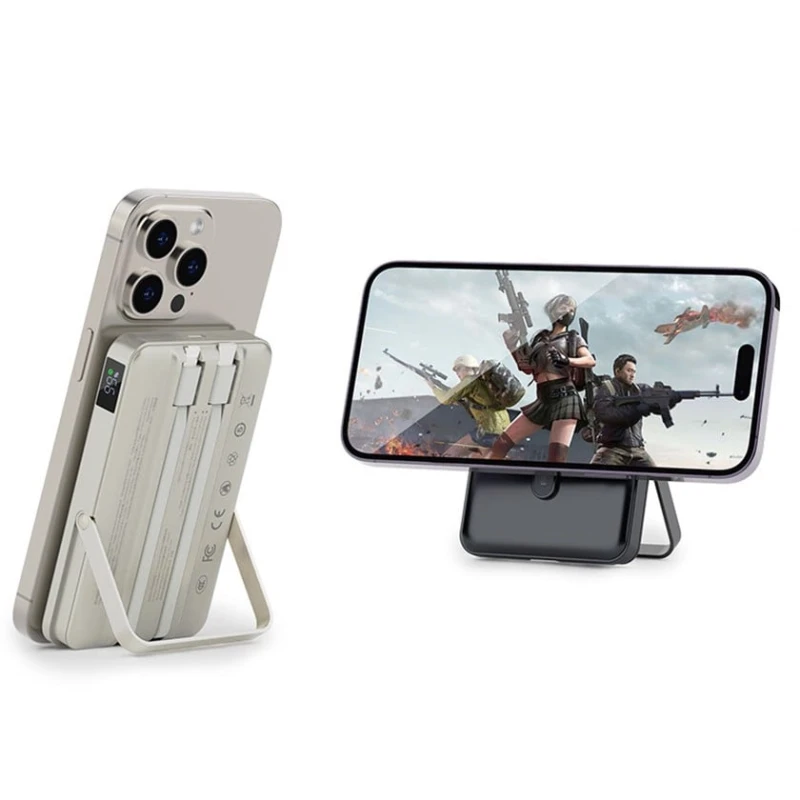 Внешний аккумулятор Recci RPD-W27 10000mAh Silver Внешний аккумулятор Recci RPD-W27 10000mAh Silver