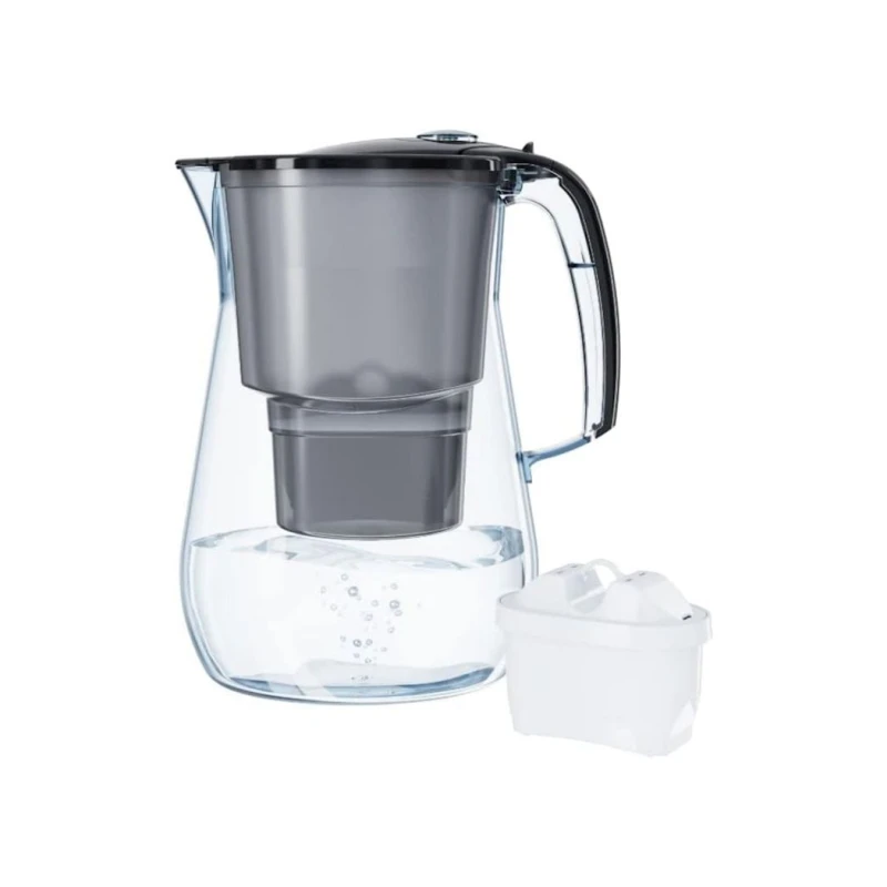 Filtr-səhəng Akvafor Onyx, 4.2 l + kartric Maxfor+, qara/şəffaf Filtr-səhəng Akvafor Onyx, 4.2 l + kartric Maxfor+, qara/şəffaf