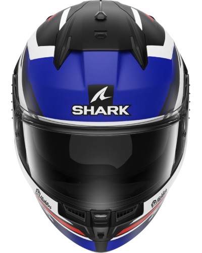 Motosikl dəbilqəsi D-Skwal 3 Firstlap Mat Black-Blue-Red, ölçü M