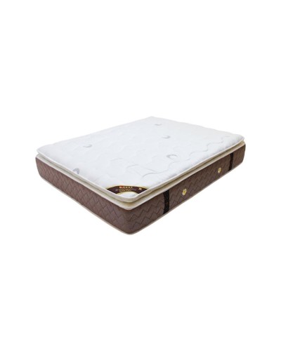 Döşək Royal Home Tekstil İkiqat Golden UMI-00352, 160x200x25 sm, ağ/qəhvəyi