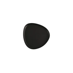 Тарелка Porland Seasons, 21 см, фарфор, черная