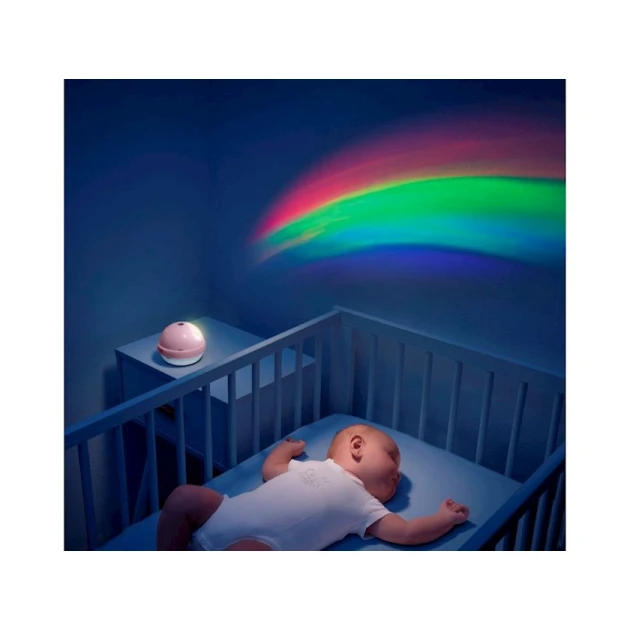 Детский мобиль Chicco Rainbow Cot Mobile, розовый