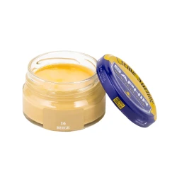 Крем Saphir Crème Surfine 16 Beige для обуви из гладкой кожи, бежевый, 50 мл