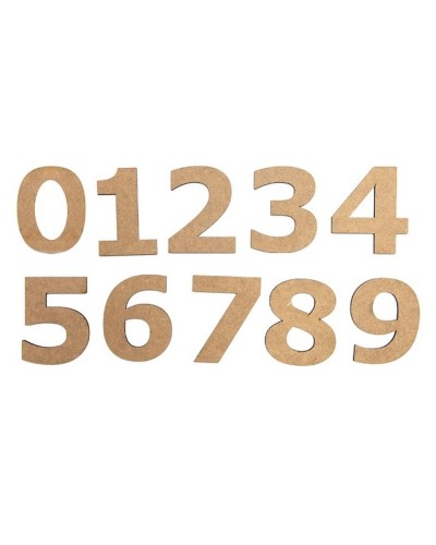 Hazırlamalar dəsti Rosa Talent Rəqəm „8“, 3 sm, MDF, 10 əd