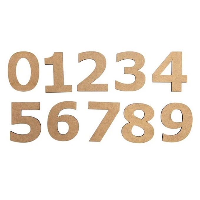 Набор заготовок Rosa Talent Цифра „8“, 3 см, МДФ, 10 шт Набор заготовок Rosa Talent Цифра „8“, 3 см, МДФ, 10 шт