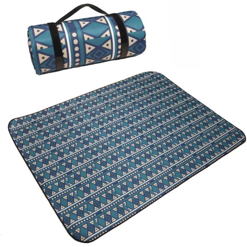 Пляжный коврик, непромокаемый, 200x200 см, синий Пляжный коврик, непромокаемый, 200x200 см, синий