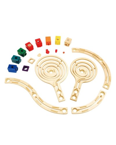İnkişaf etdirən oyun Hape Quadrilla Marble Court The Cyclone, 4+ yaş