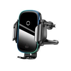 Автомобильный держатель с беспроводной зарядкой Baseus Light Electric Holder Wireless Charger WXHW03 01 Автомобильный держатель с беспроводной зарядкой Baseus Light Electric Holder Wireless Charger WXHW03 01