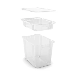 Qapaq Kis konteyner üçün, plastik, 25x37 sm