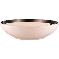 Тарелка глубокая Ardesto Liguria AR2920LCC, керамика, розовая, 20 см Тарелка глубокая Ardesto Liguria AR2920LCC, керамика, розовая, 20 см