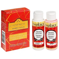 Кракелюр Cadence Crocodile Coloured Crackle C 1015 Burgundy, 70+70 мл
