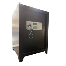 Ofis və mebel seyfi, açarlı və elektron kodlu kilid ilə, qəhvəyi, 65x45 sm - GM_3910005