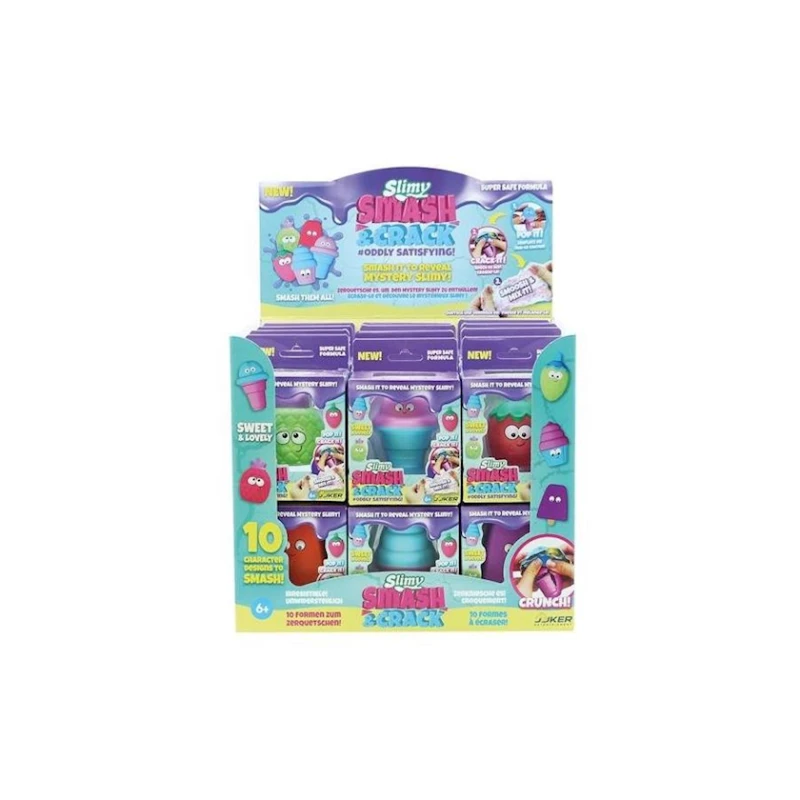 Игрушка-антистресс Slimy Smash and Crack, товар в ассортименте