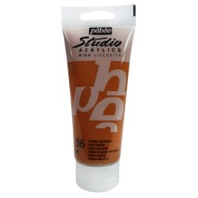 Akril boya Pebeo Studio Acrylics Raw Sienna, təbii siyena, 100 ml