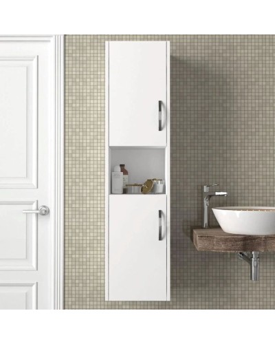 Stellaj Ev Plus Bilion, 140x35x30 sm, LDSP, ağ