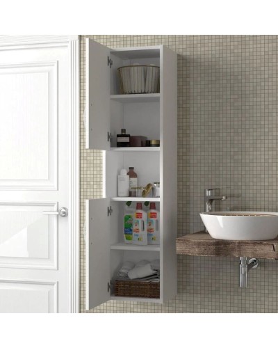 Stellaj Ev Plus Bilion, 140x35x30 sm, LDSP, ağ
