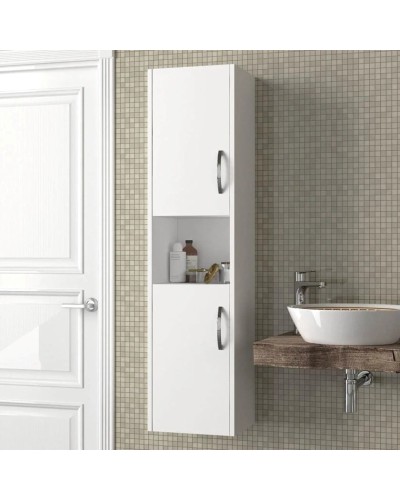 Stellaj Ev Plus Bilion, 140x35x30 sm, LDSP, ağ