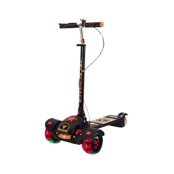 Детский самокат VRPRO Marvel, черный Детский самокат VRPRO Marvel, черный