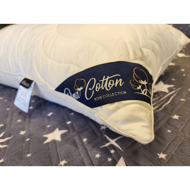 Подушка Pima Cotton SHA-0000107 классическая, 50х70 см, бамбуковое волокно, белый