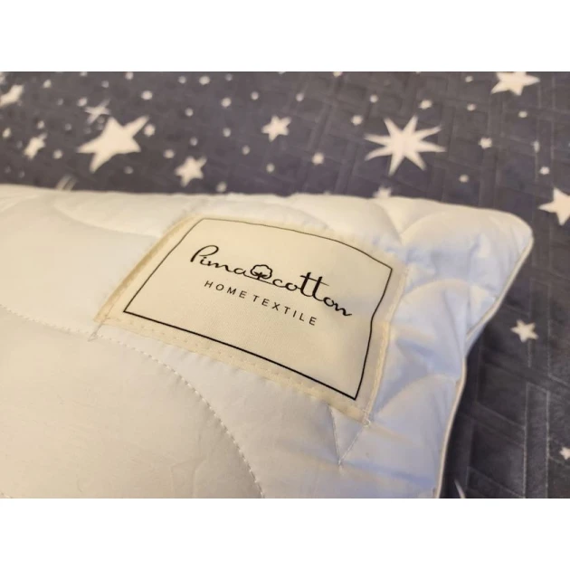 Подушка Pima Cotton SHA-0000107 классическая, 50х70 см, бамбуковое волокно, белый