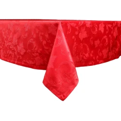 Скатерть Porland Brook 04STY007502, прямоугольная, 150x250 см, красный