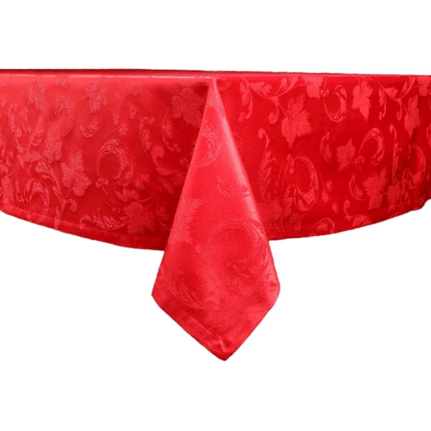 Скатерть Porland Brook 04STY007502, прямоугольная, 150x250 см, красный