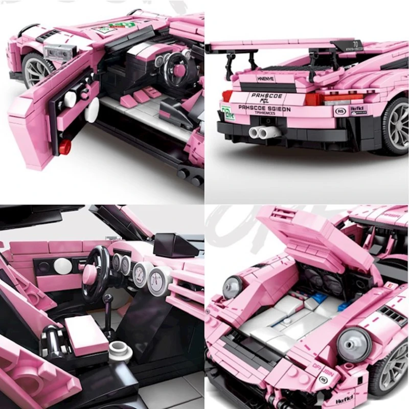 Konstruktor Technique SY0003 Pink Toy Machine Construction