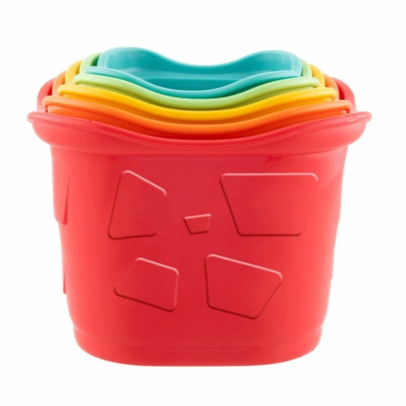 Пирамидка Chicco 2 in 1 Eco+ Stacking Cubes, пластик